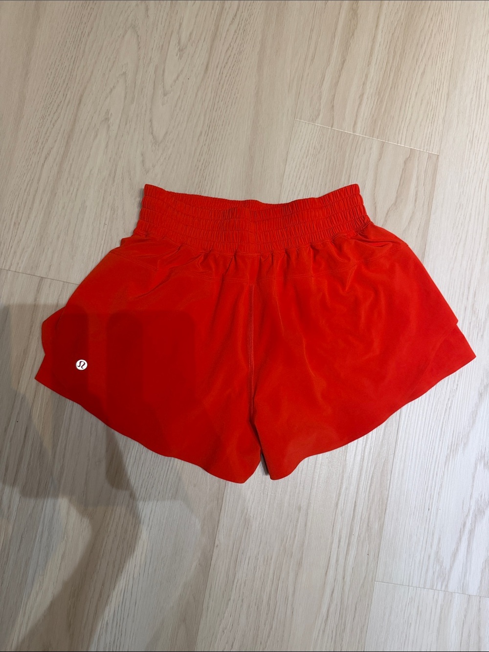 lululemon athletica Bright Red Athletic Shorts